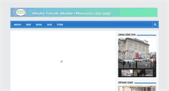 Desktop Screenshot of mackamezunlari.com